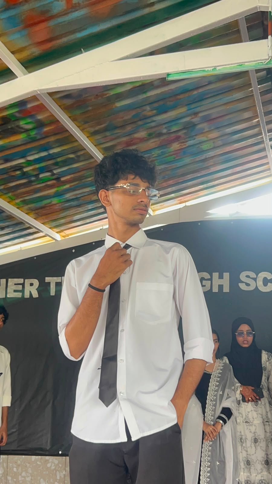 College B&W Event